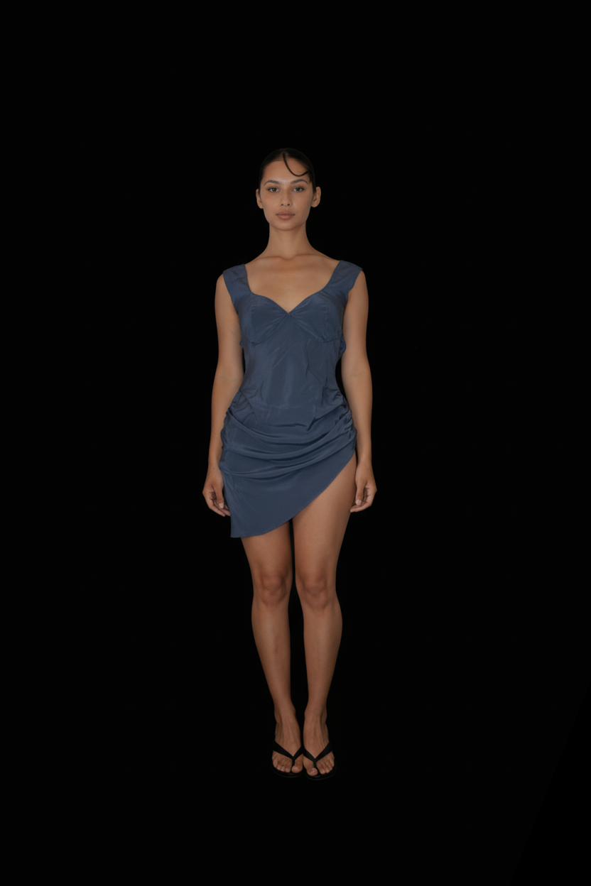 "Midnight Sky Blue"